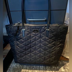 EUC KATE SPADE WILSON ROAD QUILTED NYLON TALYA TOTE